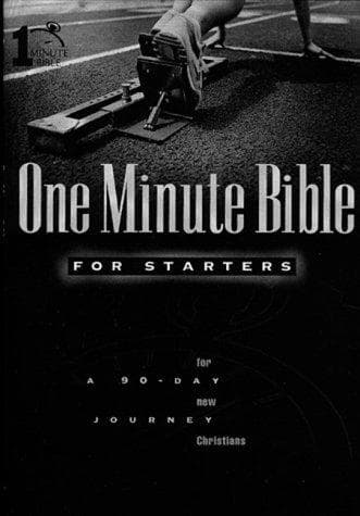 Tapa de One Minute Bible for Starters