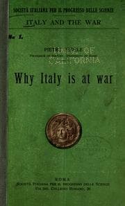 Tapa de Why Italy is at war
