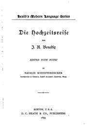 Tapa de Die hochzeitsreise