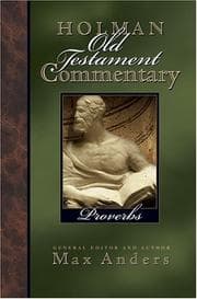 Tapa de Holman Old Testament Commentary