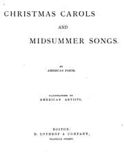 Tapa de Christmas carols and midsummer songs