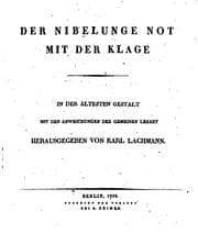 Tapa de Der Nibelunge not