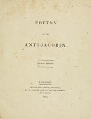 Tapa de Poetry of the Anti-Jacobin