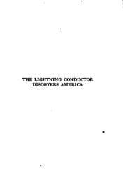 Tapa de The lightning conductor discovers America