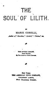 Tapa de The soul of Lilith