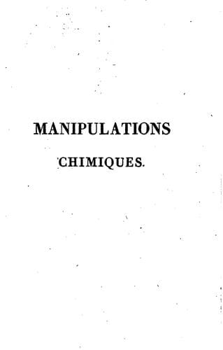 Tapa de Chemical manipulation