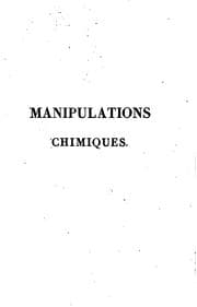 Tapa de Chemical manipulation
