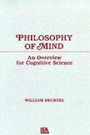 Tapa de Philosophy of mind