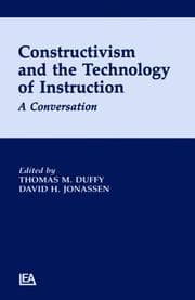 Tapa de Constructivism and the technology of instruction