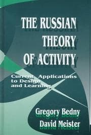Tapa de The Russian theory of activity