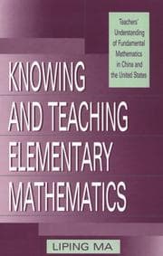 Tapa de Knowing and teaching elementary mathematics