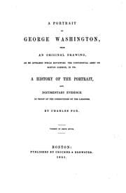 Tapa de A portrait of George Washington, from an original drawing