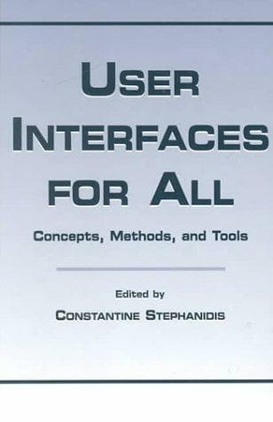 Tapa de User Interfaces for All