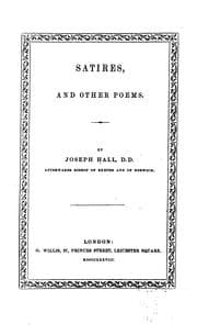 Tapa de Satires, and other poems