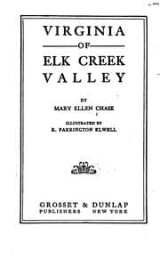Tapa de Virginia of Elk Creek Valley
