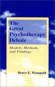 Tapa de The Great Psychotherapy Debate