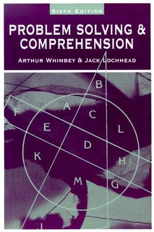 Tapa de Problem solving and comprehension
