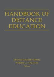 Tapa de Handbook of distance education