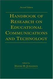 Tapa de Handbook of research on educational communications and technology