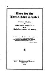 Tapa de Love for the battle-torn peoples