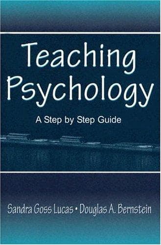Tapa de Teaching psychology