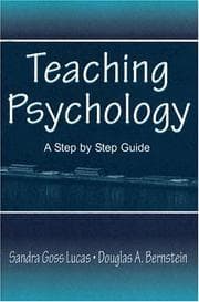 Tapa de Teaching psychology