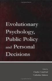 Tapa de Evolutionary psychology, public policy, and personal decisions