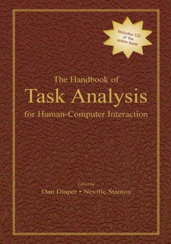Tapa de The Handbook of Task Analysis for Human-Computer Interaction