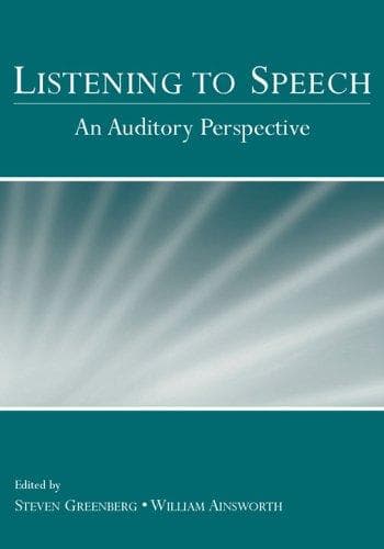 Tapa de Listening To Speech