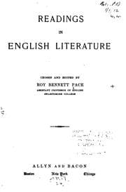 Tapa de Readings in English literature