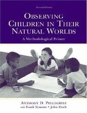 Tapa de Observing children in their natural worlds