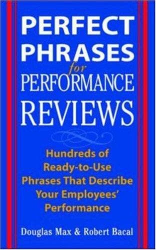 Tapa de Perfect Phrases for Performance Reviews