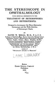 Tapa de The stereoscope in ophthalmology