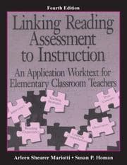 Tapa de Linking reading assessment to instruction