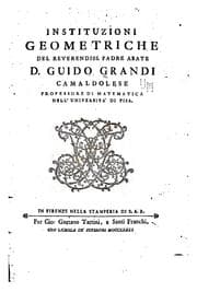 Tapa de Instituzioni geometriche del reverendiss