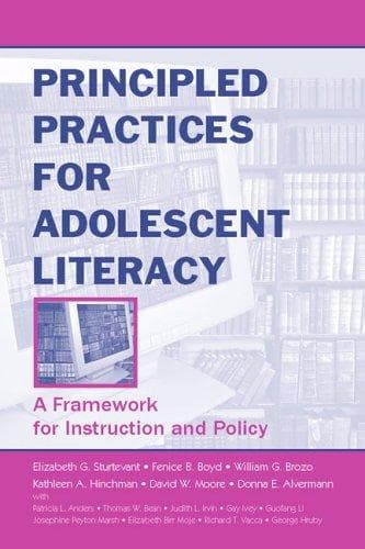 Tapa de Principled Practices for Adolescent Literacy