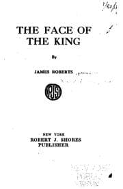 Tapa de The face of the king