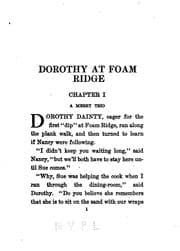 Tapa de Dorothy Dainty at Foam Ridge