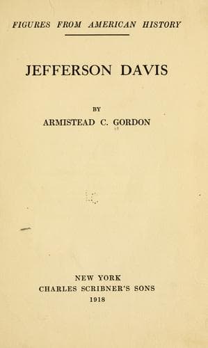 Tapa de Jefferson Davis