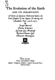 Tapa de The evolution of the earth and its inhabitants