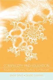 Tapa de Complexity and education