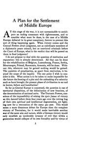 Tapa de ... A plan for the settlement of middle Europe on the principle of partition without annexation
