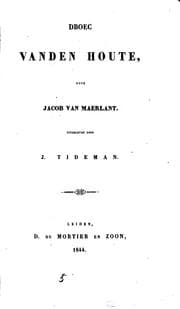Tapa de Dboec vanden houte: Uitg. door J. Tideman