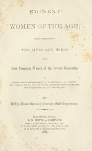 Tapa de Eminent women of the age