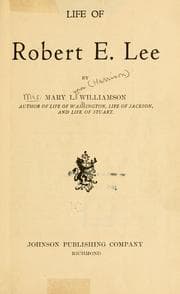Tapa de Life of Robert E. Lee