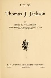 Tapa de Life of Thomas J. Jackson