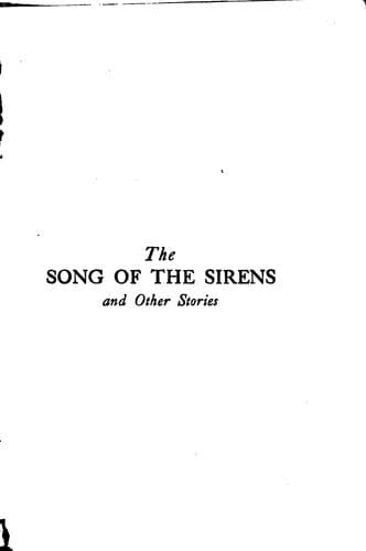 Tapa de The song of the sirens