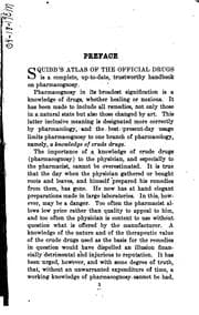Tapa de Squibb's atlas of the official drugs