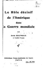 Tapa de Le rôle décisif de l'Amérique dans la Guerre mondiale
