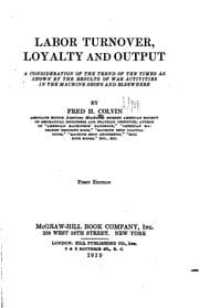Tapa de Labor turnover, loyalty and output